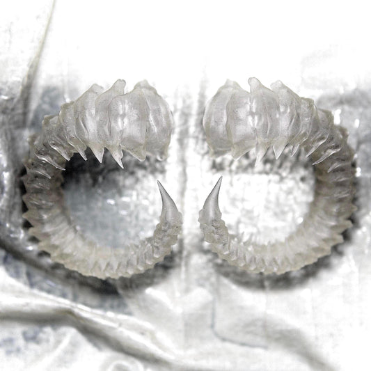 HELIX HORNS 3D EARRINGS